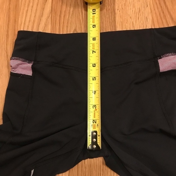 LULULEMON RUN EMPOWER CROP PANTS BLACK Leggings - Picture 11 of 11